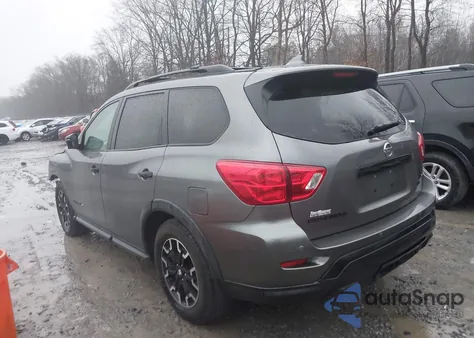 2019 Nissan Pathfinder Sl z USA, uszkodzony, nr VIN 5N1DR2MM1KC647424
